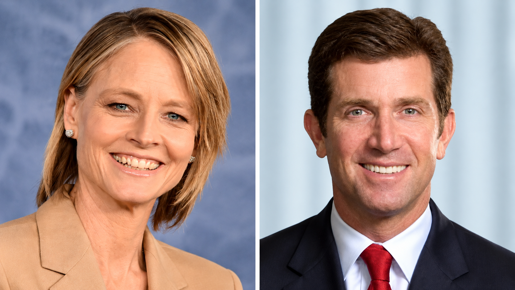 Jodie Foster and Alex Gorsky