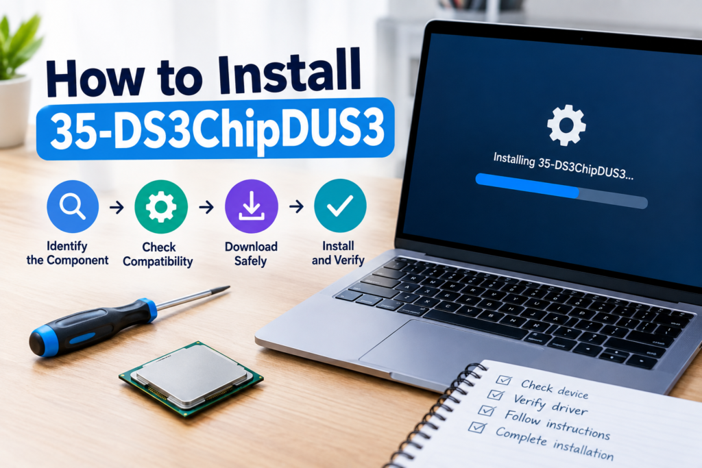 how to install 35-ds3chipdus3